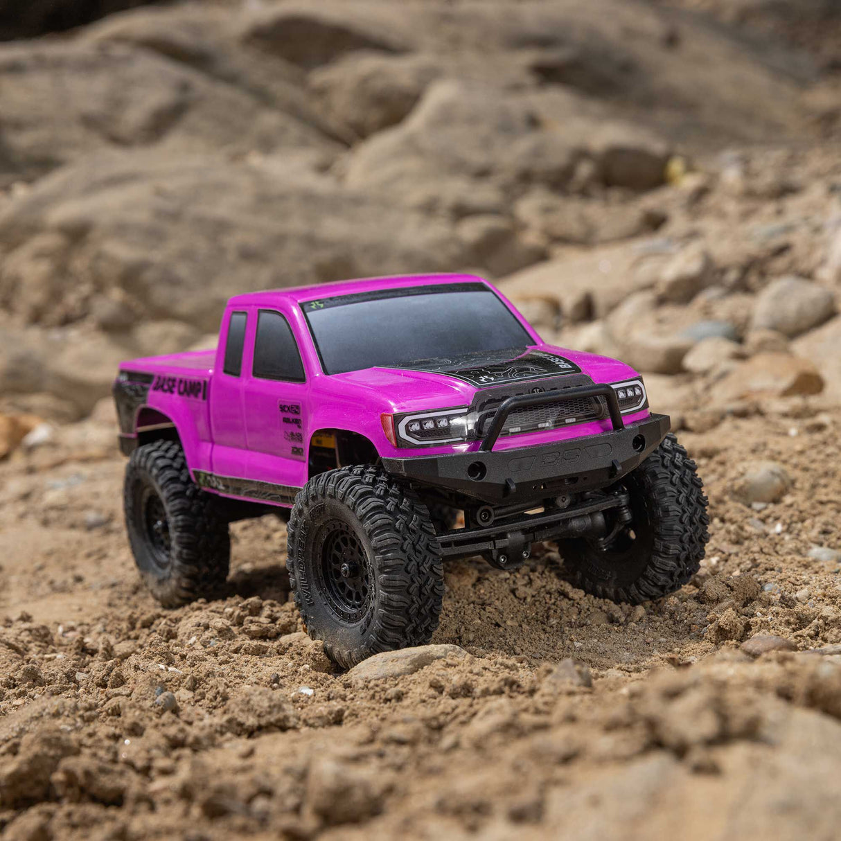 1/24 SCX24 Base Camp 4X4 RTR Brushed Rock Crawler (Battery & Charger Included)