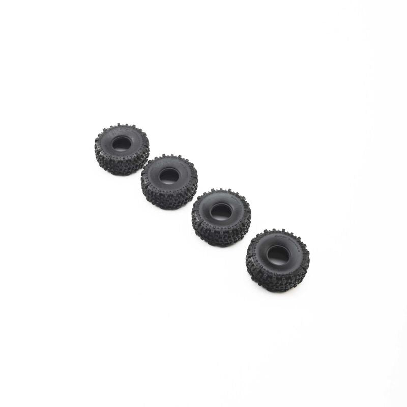 Axial 0.8/1.0 Interco Bogger Tires (4): SCX24