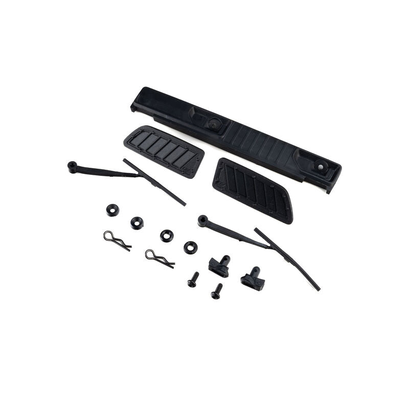 Axial Exterior Front Hood Detail Jeep JT: SCX10 III MotoBilt