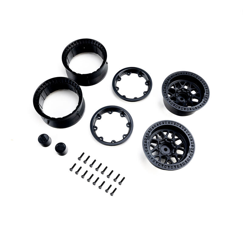 Axial 1.9 KMC Grenede Beadlock Wheels (2)