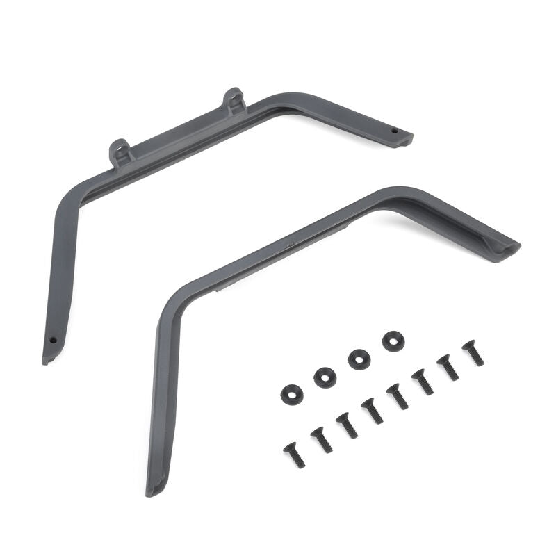Axial Rear Fenders Gray Jeep JT: SCX10 III MotoBilt