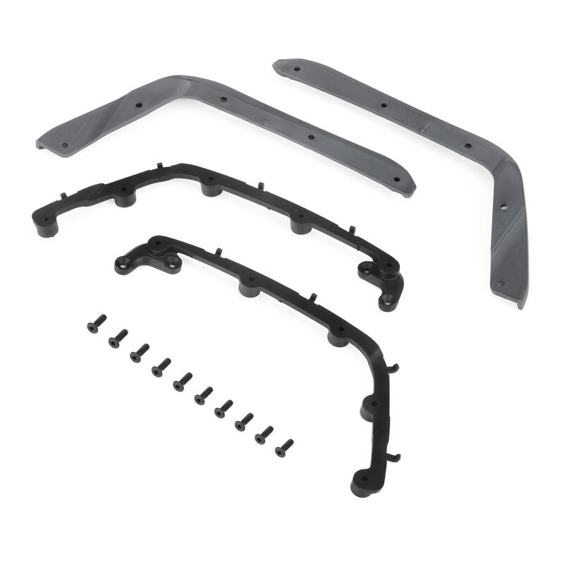 Axial Front Fenders Gray Jeep JT: SCX10 III MotoBilt