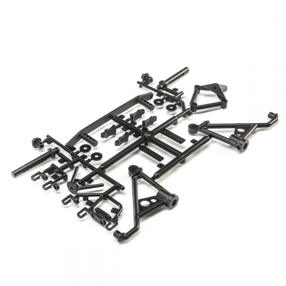 AX31550 Rear Body Post Set SCX10 II