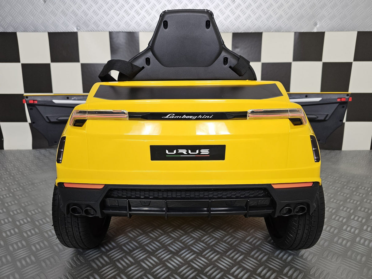 Electric children's car Lamborghini Urus 12 volt yellow