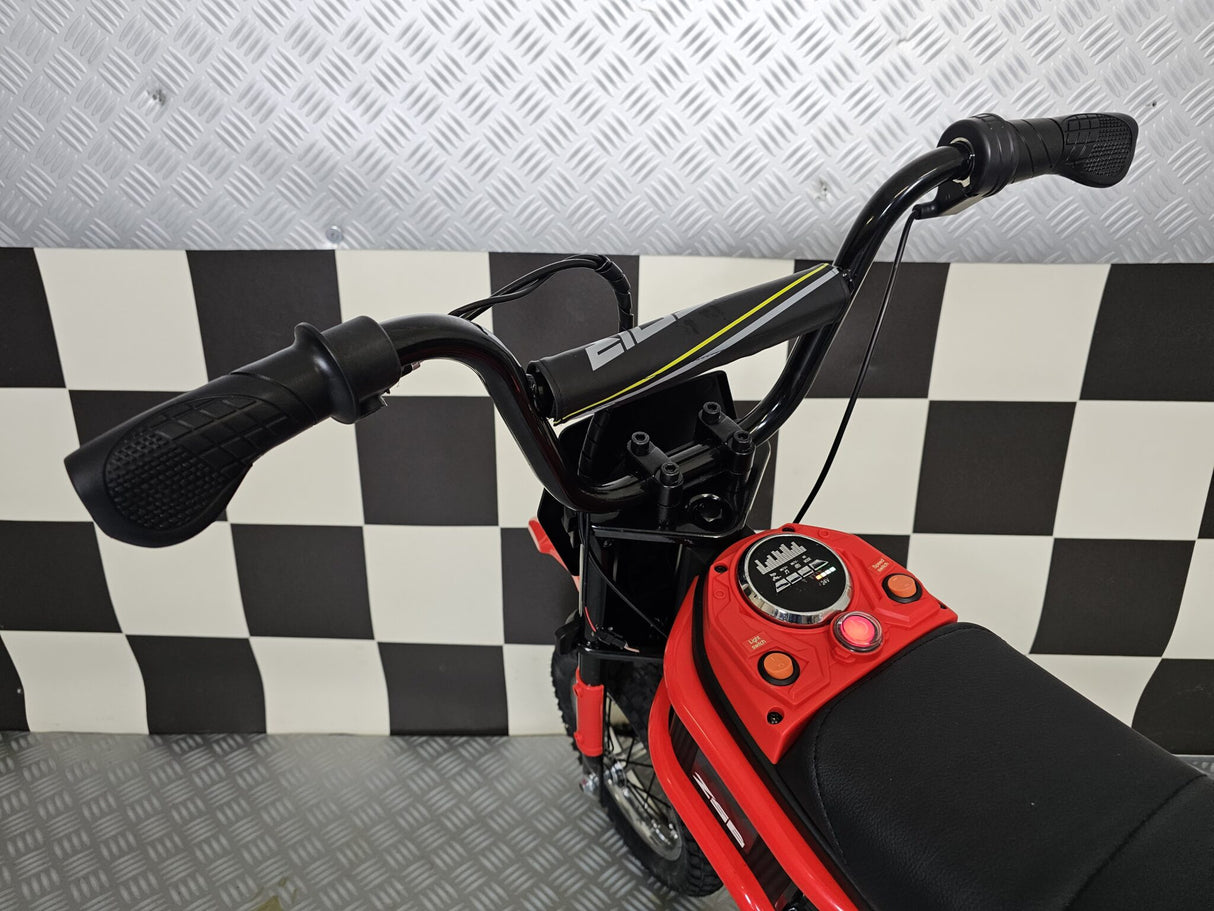 Elektrisk crossmotorcykel 24 volt