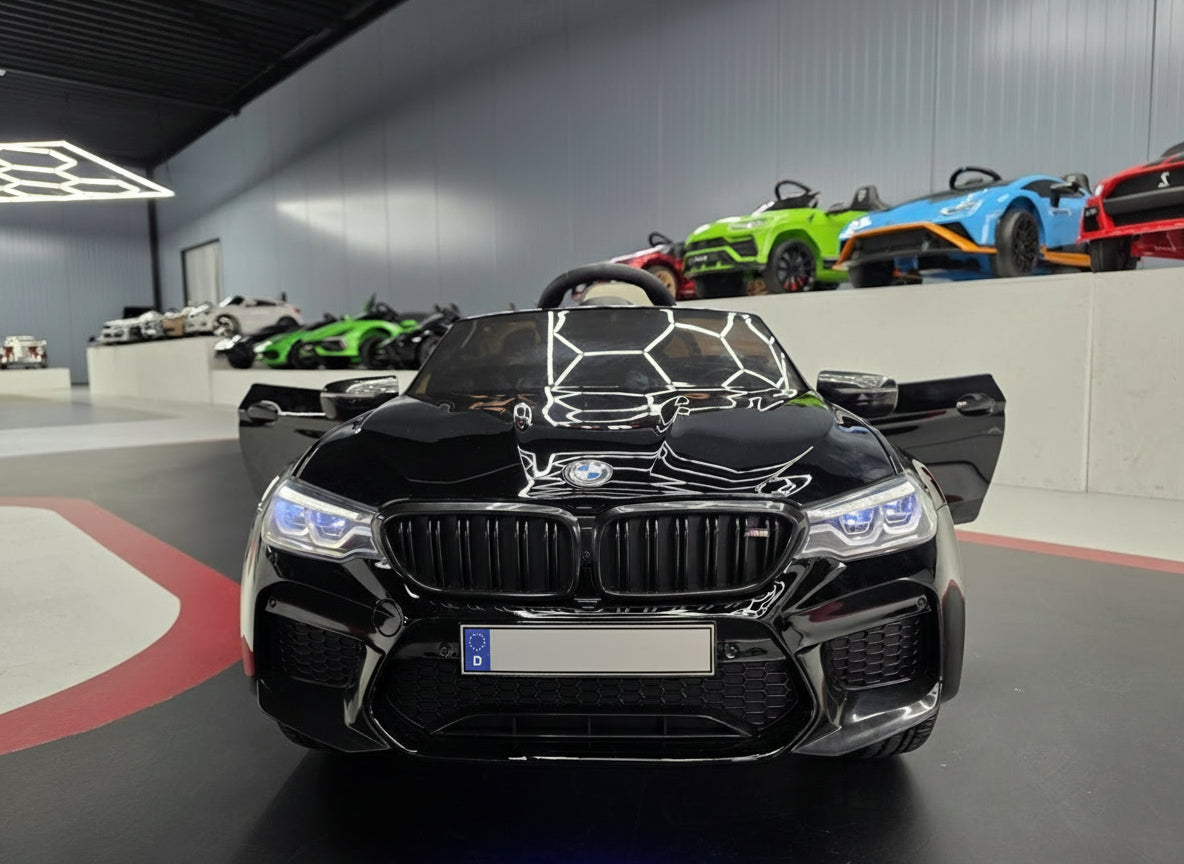 BMW M5 24 Volt Metallic Black Children's Car