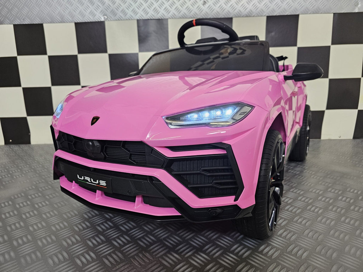 Battery children's car Lamborghini Urus pink 12 volts