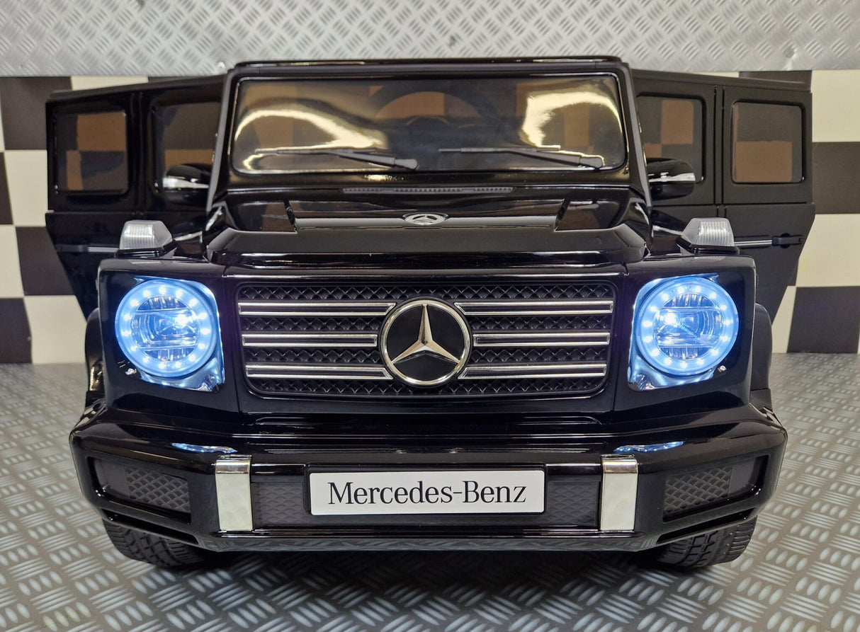 Electric children's car Mercedes G500 metallic black