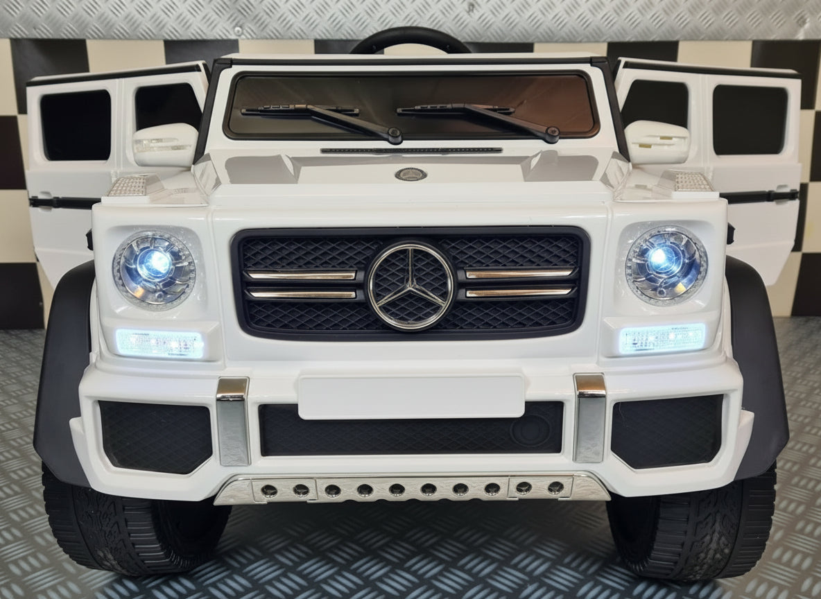 Electric children's car Mercedes Maybach G650 white