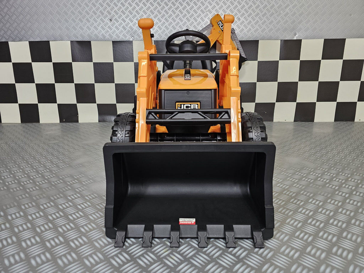 Children's tractor JCB Sitemaster 12 volts