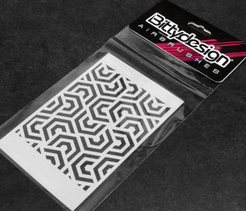 Hobbynox BDSTC-008 - Vinyl Stencil - Ipnotic V4