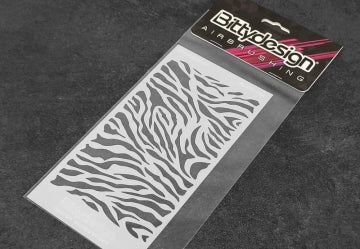 Hobbynox BDSTC-016 - Vinyl stencil - Zebra