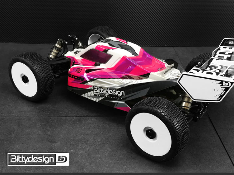 Body VISION 1/8 Buggy Xray XB8E´20 Clear Pre-cut