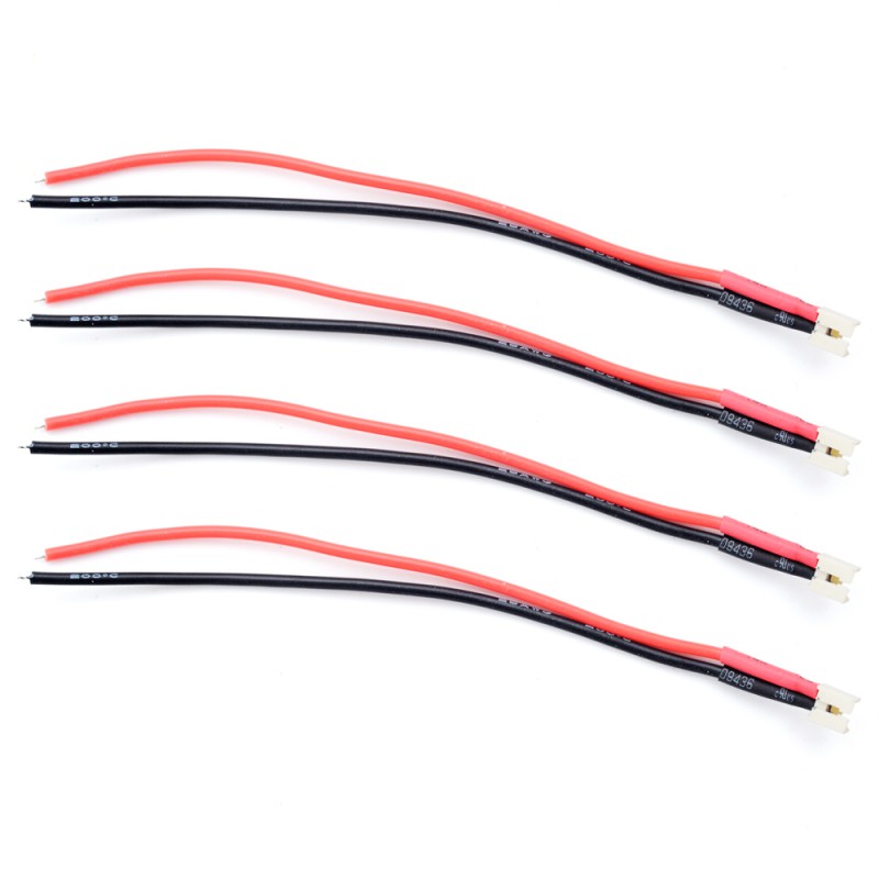 Connector : Micro connector (MX-1.25) Female plug with wire (4pcs)