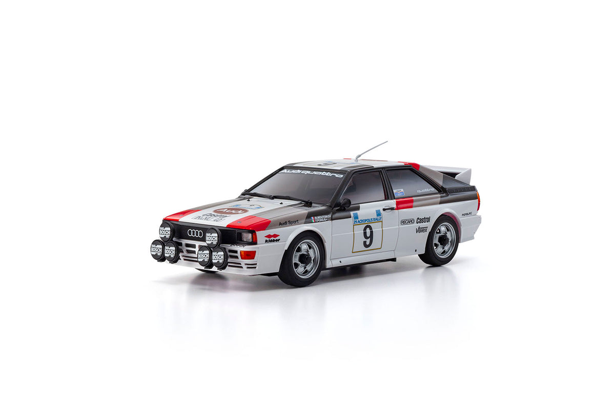 Kyosho Autoscale Mini-Z Audi Quattro G4 Acropolis 1982 No9 (MA020N-L)