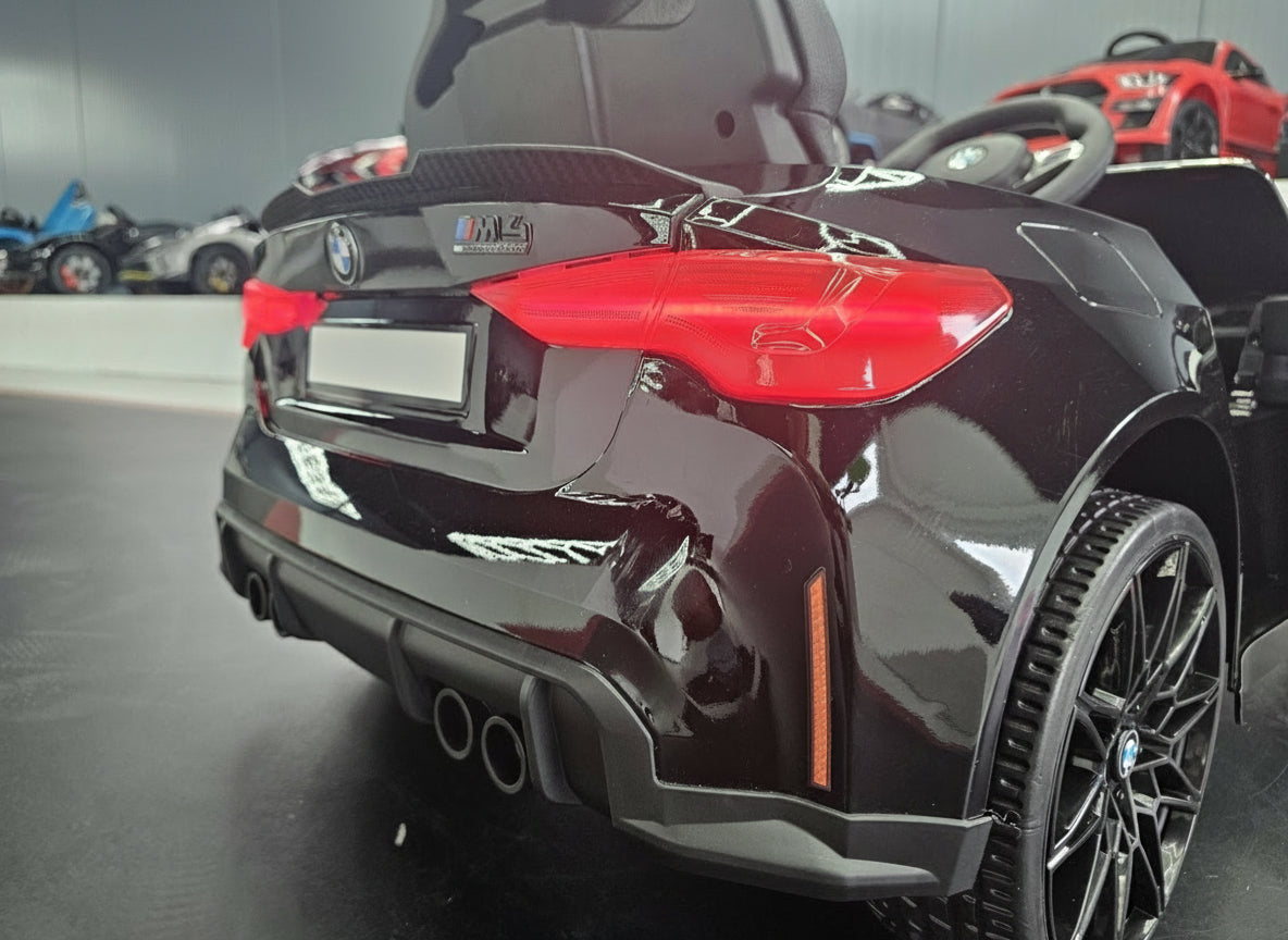 Electric children's car BMW M4 12 volt metallic black