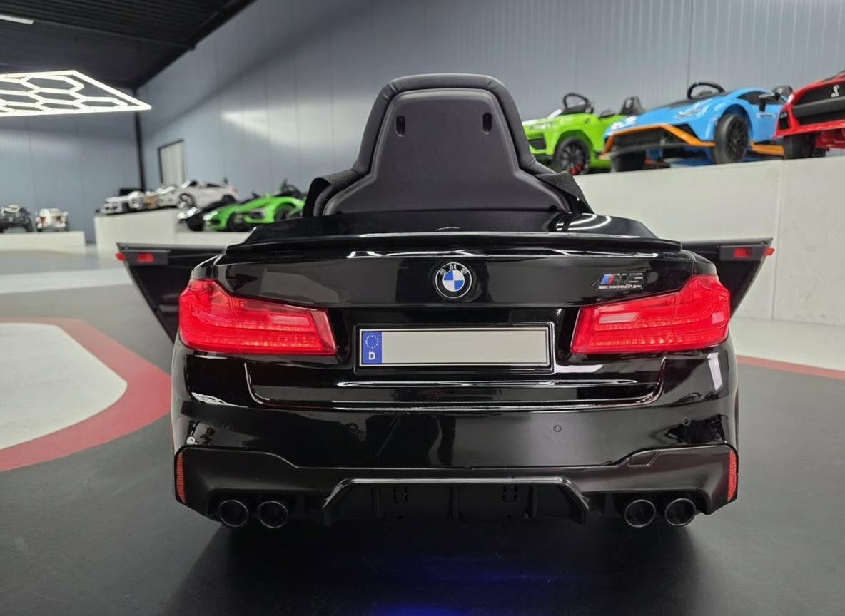 BMW M5 24 Volt Metallic Black Children's Car