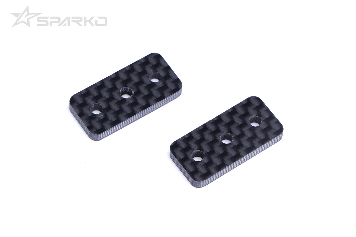 Sparko F8 Carbon Chassis Rear Support SE 3mm 2pcs