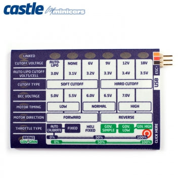 Castle Creations 010-0063-01 - QUICK FIELD PROGRAMMER, AIR VERSION