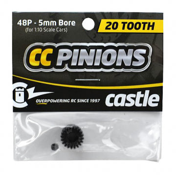 Castle Creations 010-0065-39 - CC Pinion 20T 48P - 5mm