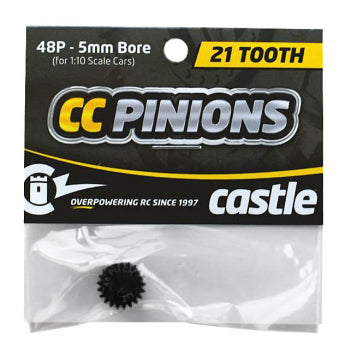 Castle Creations 010-0065-40 - CC Pinion 21T 48P - 5mm
