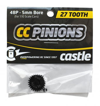 Castle Creations 010-0065-46 - CC Pinion 27T 48P - 5mm