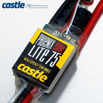Castle Creations 010-0112-00 - PHOENIX EDGE LITE 75 - 25V 75A ESC