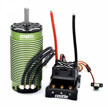 Castle Creations 010-165-01 - Mamba Monster X 8S 33,6V 2028-800kV Sensor Combo