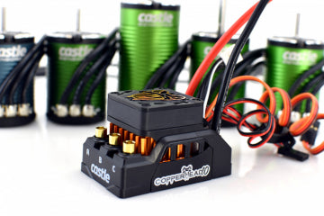 Castle Creations 010-0166-02 - COPPERHEAD 10 ESC, 1406-5700KV Sensored Combo