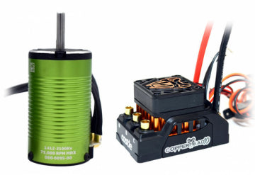 Castle Creations 010-0165-15 - Copperhead 10 Sensored 1412-2100KV 5mm Combo