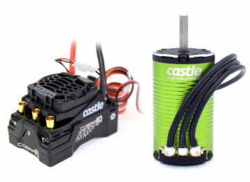 Castle Creations 010-0174-14 - Combo Cobra 10 6S ESC & 1412-3200kV 5mm Sensored Motor
