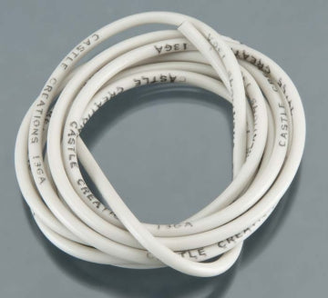 Castle Creations 011-0035-00 - WIRE, 60, 13 AWG, WHITE