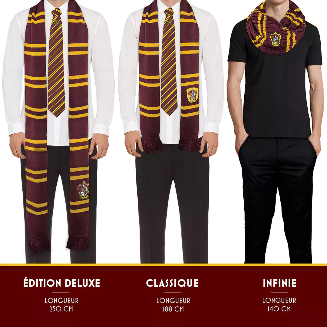 Scarf Deluxe - Gryffondor purple - Harry Potter