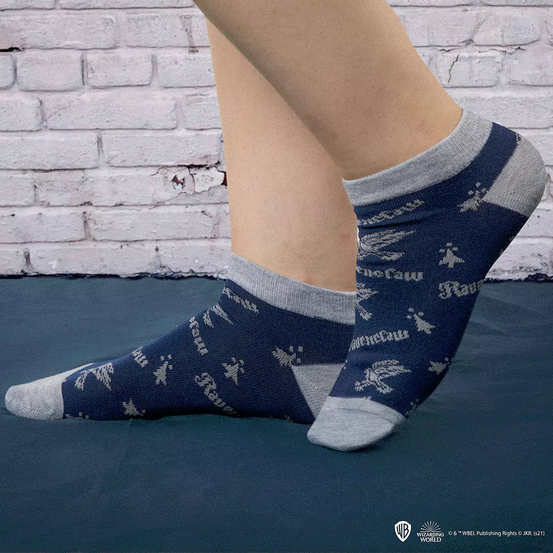 Set of 3 Ravenclaw’s ankle socks - Harry Potter