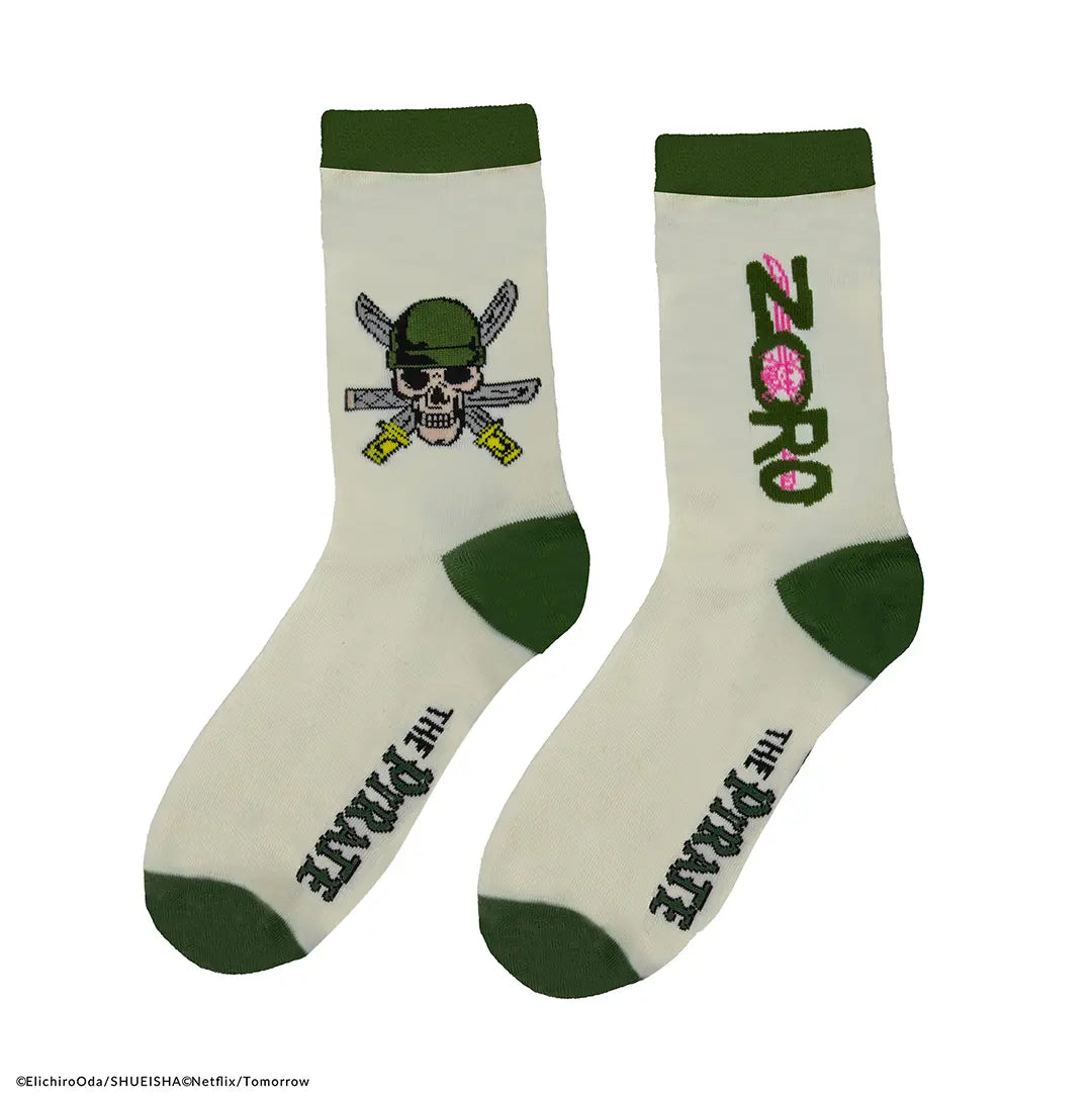Set of 3 Pairs of Socks - One Piece Netflix