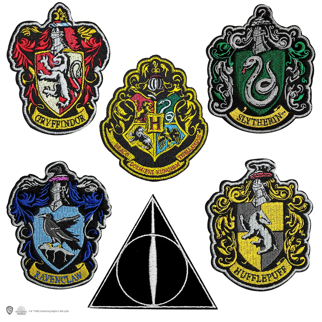 Set of 6 Deluxe Patches – Harry Potter