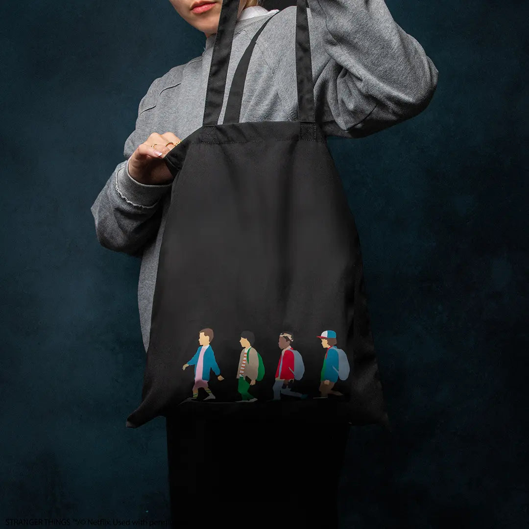 Tote bag characters - Stranger Things