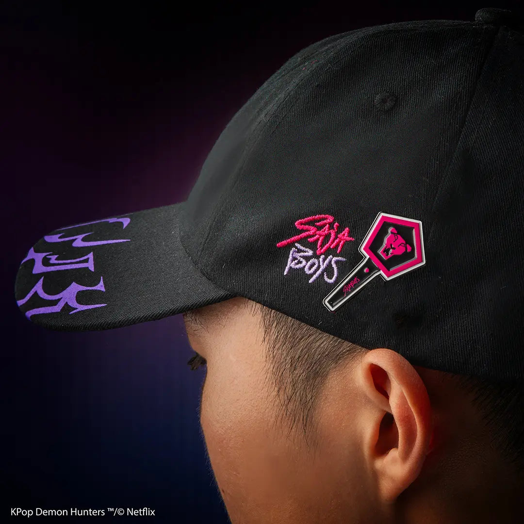 Pin badge - Saja Boys light stick - KPop Demon Hunters