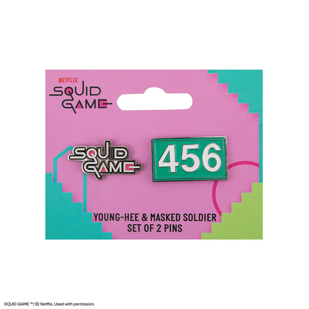 Pin set of 2 Squid Game & 456 - Squid Game