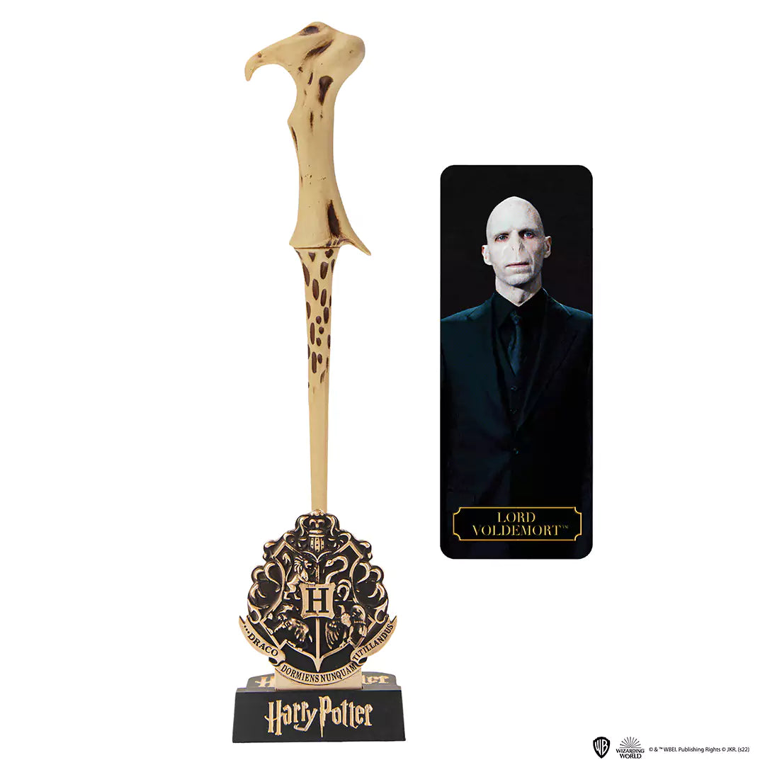 Voldemort wand pen and display - Harry Potter