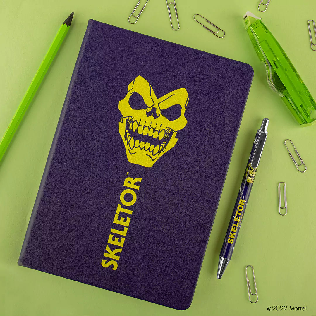 Notebook and pen - Skeletor - Masters of the Universe