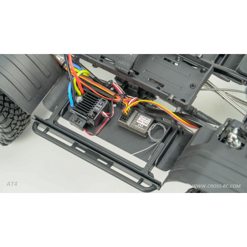 Crawling kit - AT4 EMO 1/10 RTR Kit (blue / white)