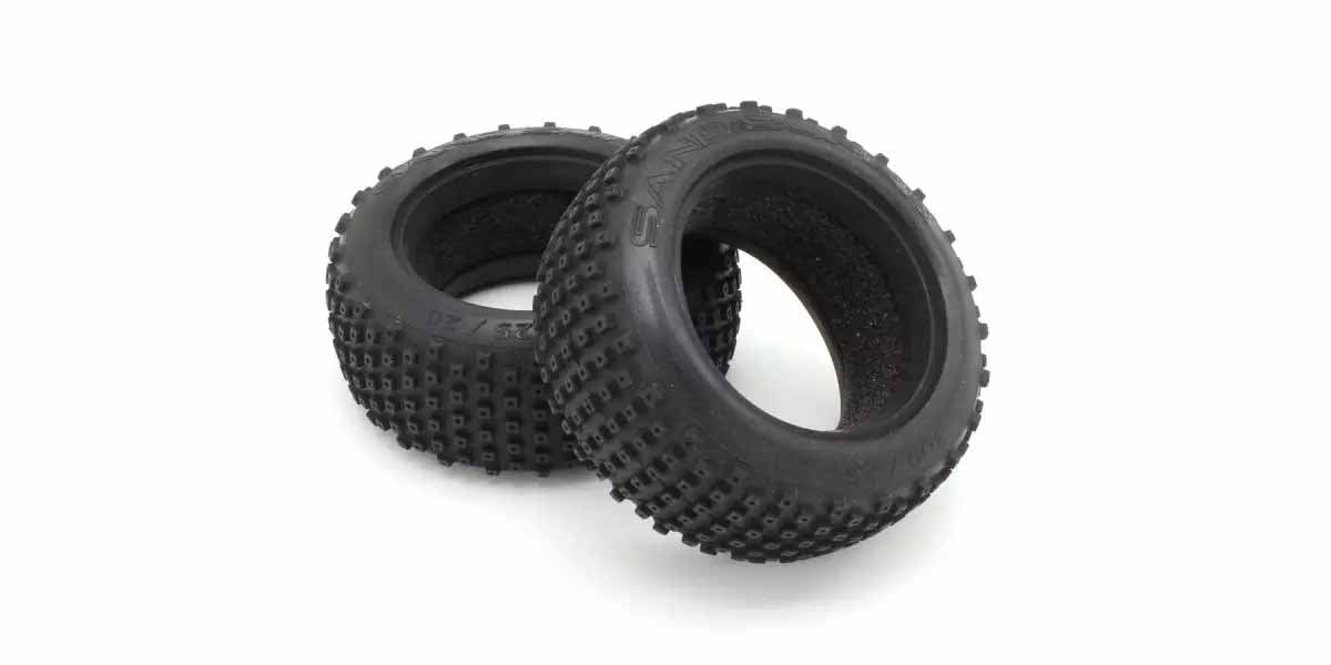 Kyosho Turbo Optima Front Soft Tires 50x83x30mm (2) - Block type