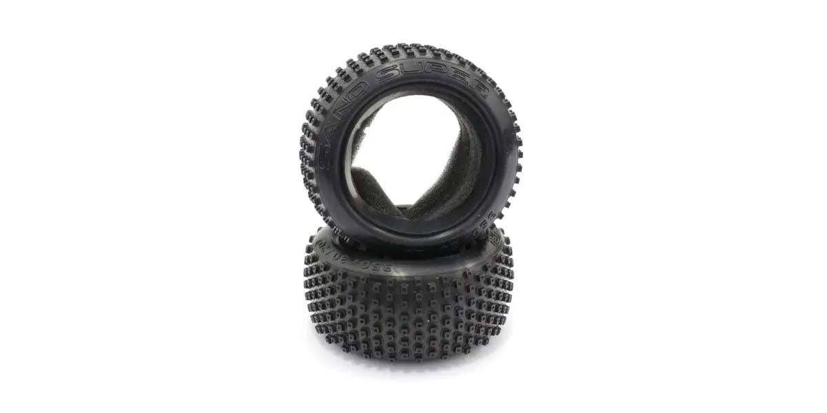 Kyosho Turbo Optima Hard Tires 50x83x36mm (2) - Block type