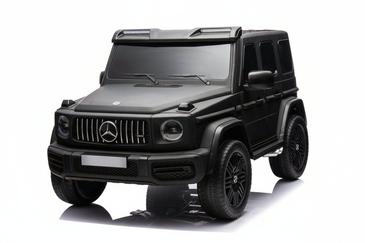Battery children's car Mercedes G63 24 volt 2 persons matt black