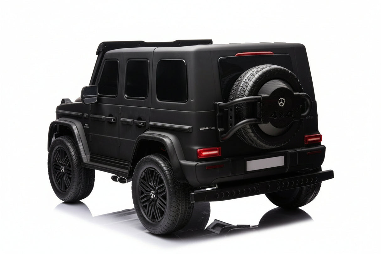 Battery children's car Mercedes G63 24 volt 2 persons matt black