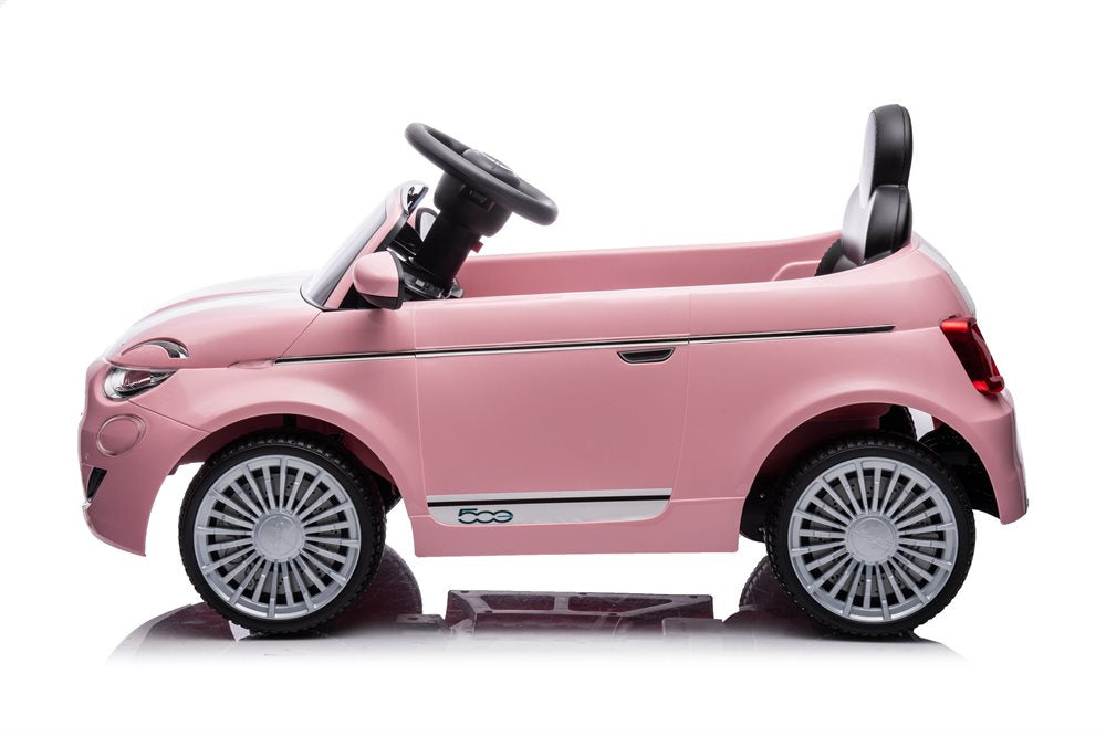 Fiat 500e 12V Elbil til børn – Pink