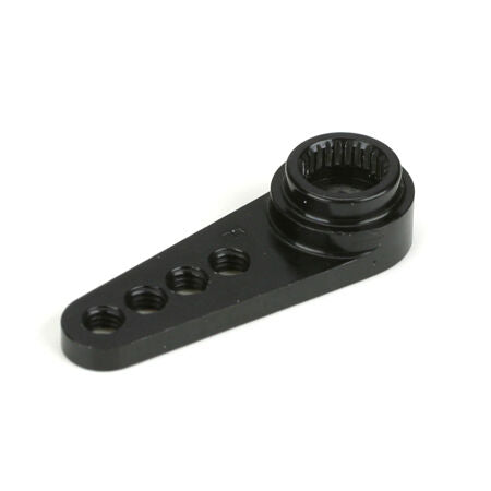 1/2 Machined Aluminum Servo Arm: 25T Fut Black