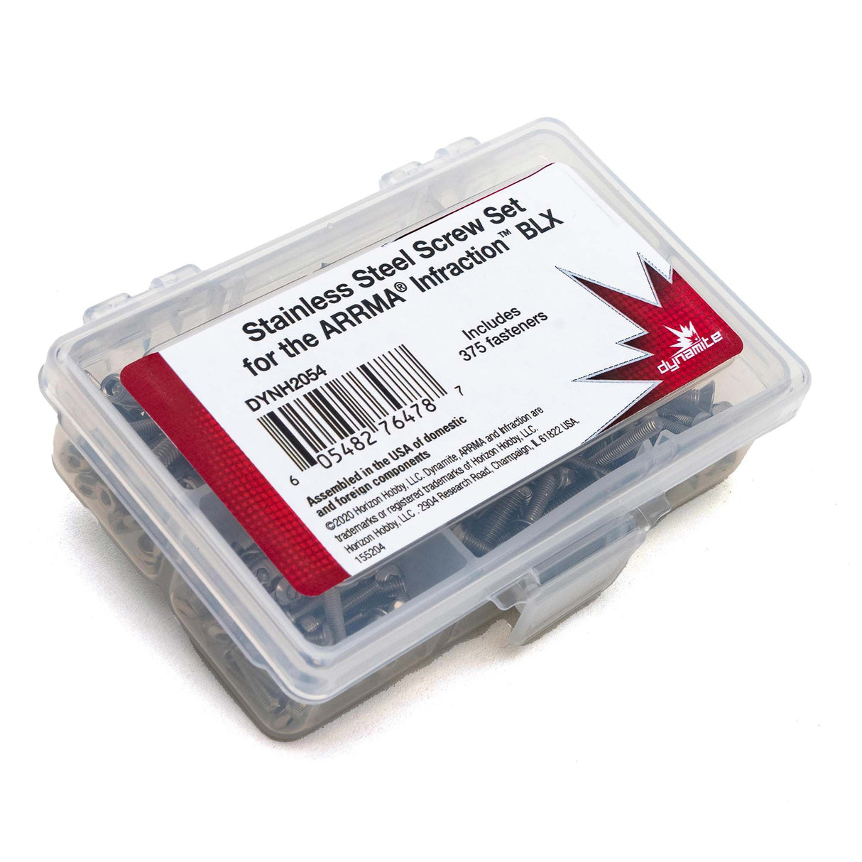 Stainless Steel Screw Set: Arrma Infraction BLX