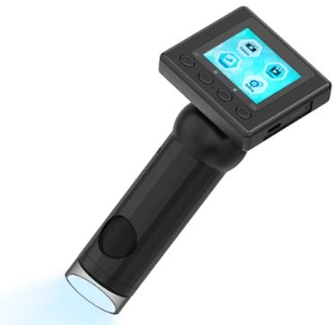 Elektronisk digitalt mikroskop x1000 med lys - gem billeder